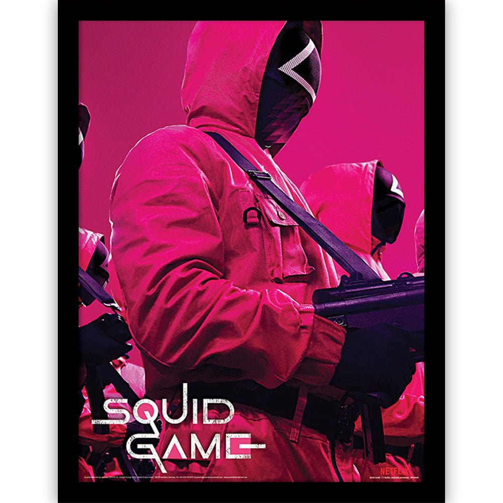 SQUID GAME イカゲーム (シーズン3 配信中 ) - Troops / インテリア額 - PGS